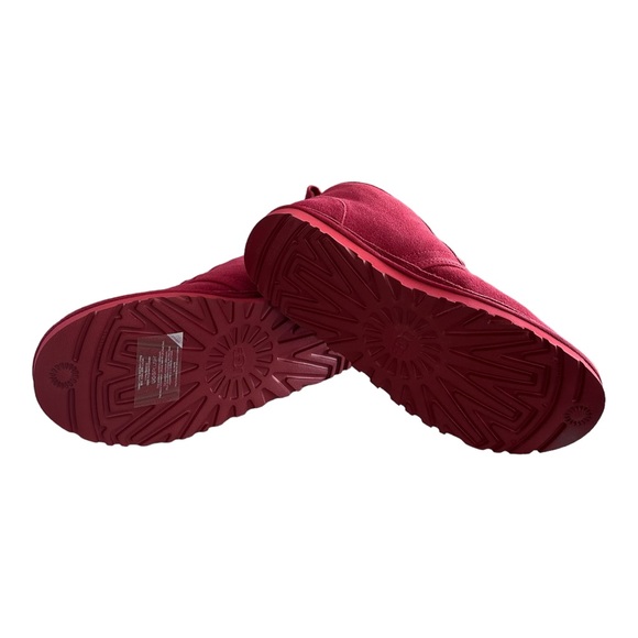 UGG Men's Neumel Boots Samba Red S/N 3236 Size 10 New - Picture 7 of 9